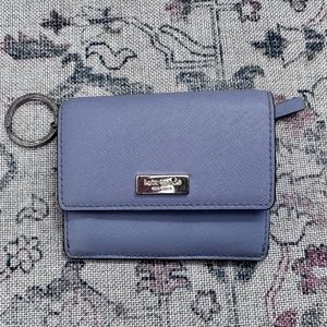 Kate Spade Purple Leather Small Wallet